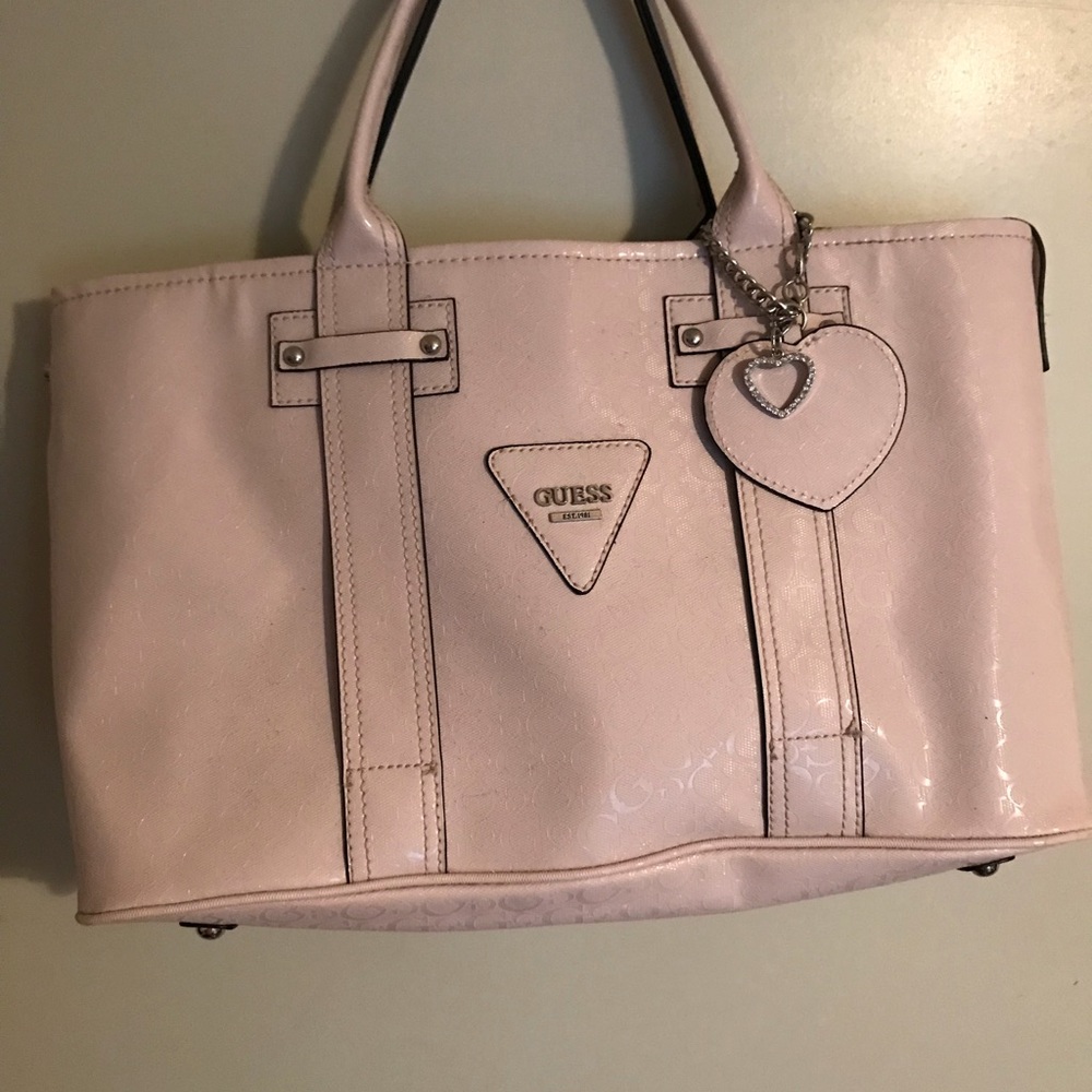 Pink Pale Guess Purse